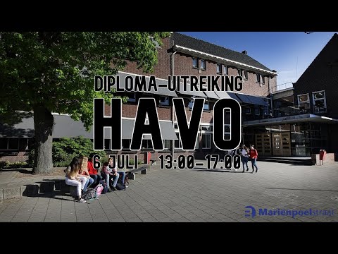 Diploma-uitreiking HAVO 2022 | Bonaventuracollege Mariënpoelstraat