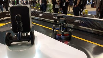 Segway Ninebot Loomo Robot at CES 2018