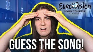 GUESS THE SONG | EUROVISION 2019