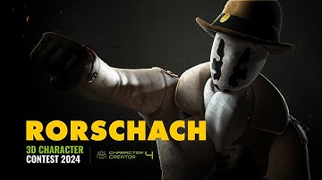 2024 Reallusion 3D Character Contest - Rorschach