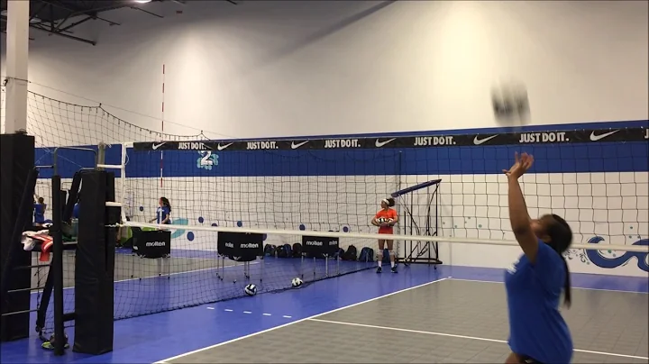 Victoria Jenifer April 2017 volleyball drills
