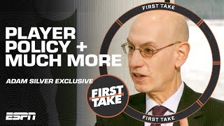 Adam Silver tells all to Stephen A. Smith ahead of the NBA season 🏀 | First Take