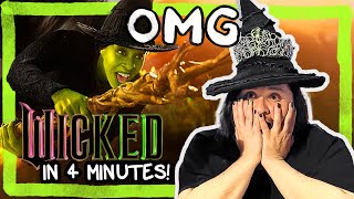 Watch WICKED become my personality in FOUR MINUTES! FIRST TIME REACTION
