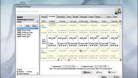 TA100 Lite Demo Time Clock Software | 1-800-TIMECLOCKS | Time and Attendance Solutions