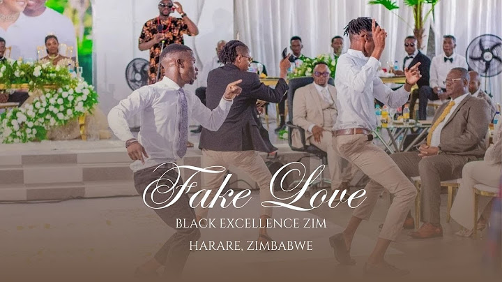 Wedding Dance l Fake Love DJ Ngwazi Feat.Dr Tawanda & Nelcy B