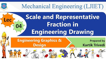 L 04 Scale & Representative Fraction| Engineering Graphics and Design | Mechanical