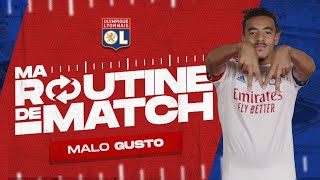 La routine de match de Malo Gusto | Olympique Lyonnais