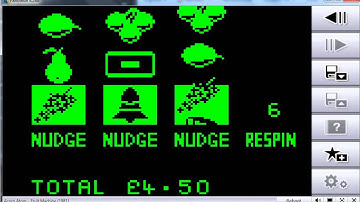 Fruit Machine - Acorn Atom - emulador Pantheon 4.268 - probado en Windows 7 x64