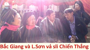 Trai Bắc Giang và gái Lạng Sơn hát sli đám cưới chiến Thắng