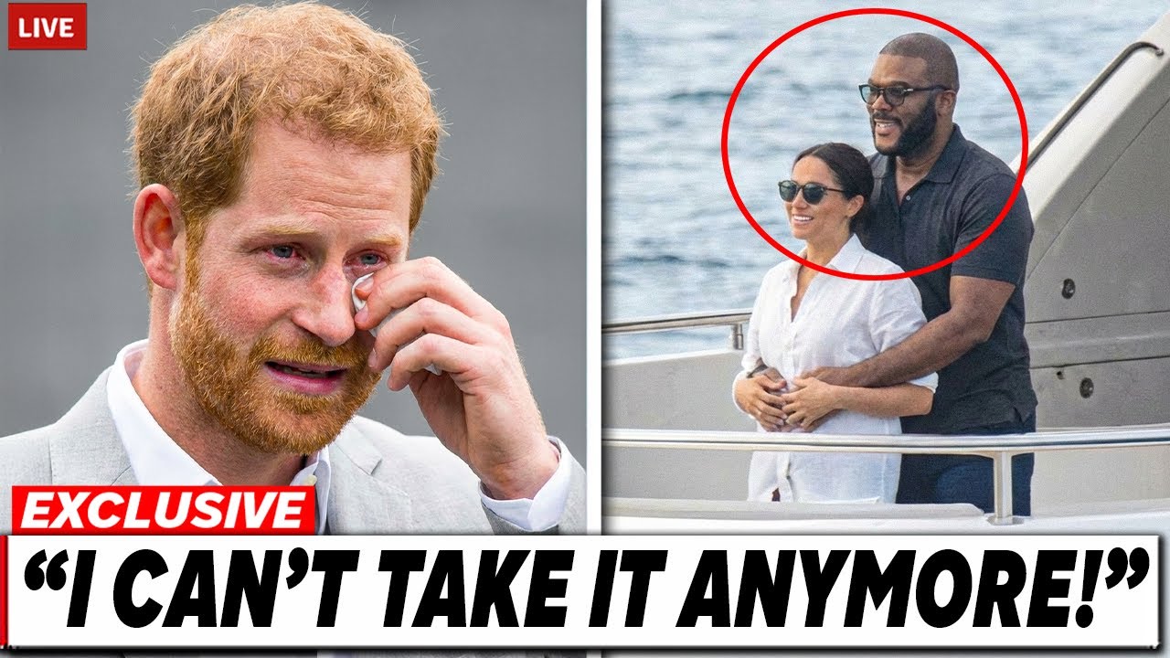 Prince Harry STUNNED After Tyler Perry LEAKS SECRET Tapes With Meghan on LIVE