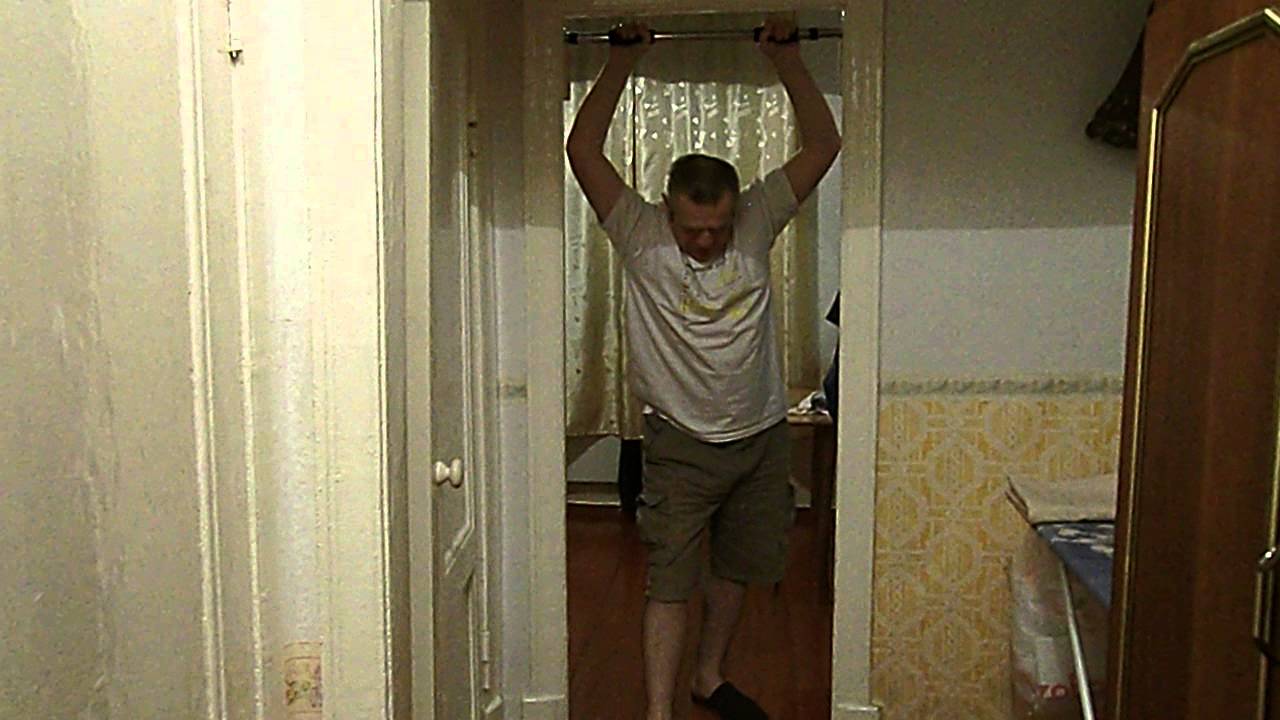 Как подтягиваться на турнике с лишним весом