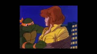 TMNT (80's) - April Grabbed by Foot Soldiers