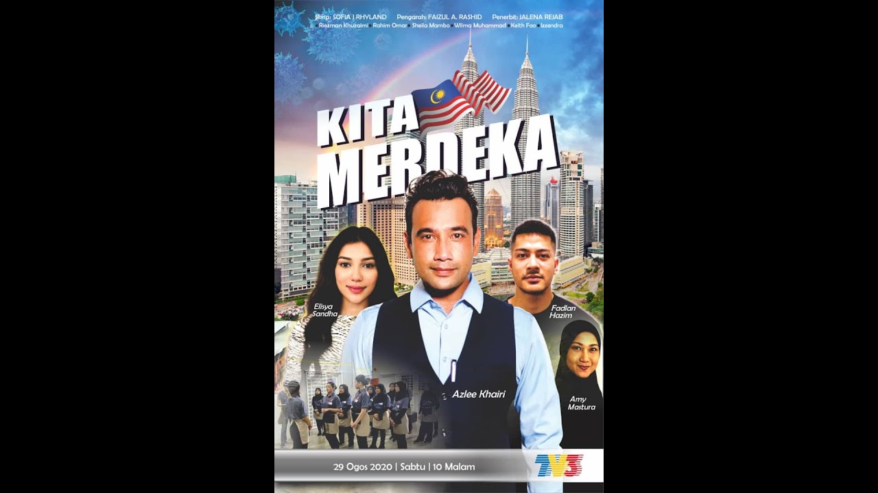 Telemovie Kita Merdeka Lakonan Azlee Khairi Elisya Sandha Kelimerah