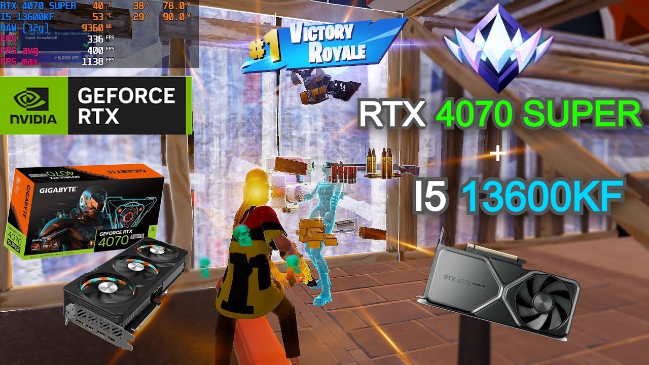How Much FPS Can An RTX 4070 SUPER Run In Fortnite RTX 4070 Super how-much-fps-can-an-rtx-4070-super-run-in-fortnite-rtx-4070-super