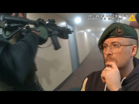 SWAT Team Tracks Down Wanted Predator — Royal Marine Reacts