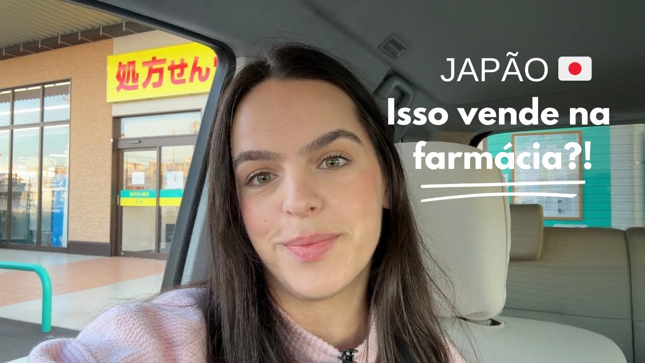 Comprinhas na farmácia do Japão 🇯🇵