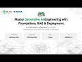 Generative AI Engineering: Foundations, RAG & Deployment - Workshop | HCL GUVI