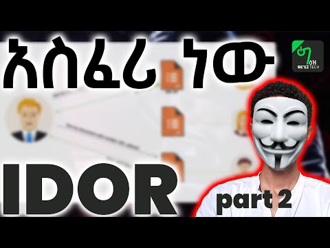 Capa de 🟢እንዴት ሀከሮች የሰውን Account ይቆጣጠራሉ | Broken Access Control - part 2