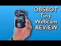 A Webcam that follows you! OBSBOT Tiny AI Webcam Review