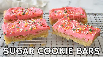 Sugar Cookie Bars for Two | Small Batch Baking