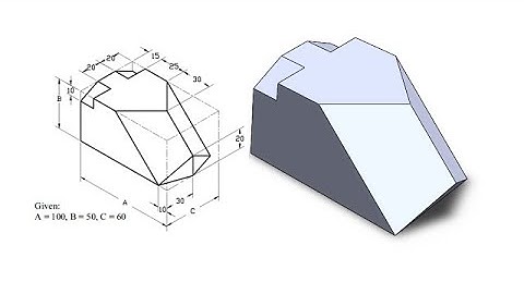 SolidWorks Tutorial  - Basic Exercise #3 (CSWA Edition)