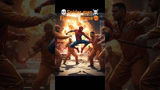 💯💀spiderman spider man fighting scene with Jail Breakers☠️❤🔥✅#spiderman #viral #viralshorts #shorts