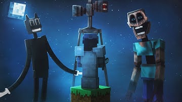 Surviving on ONE BLOCK with Every Horror Mod for 100 Days 3