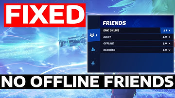 How To Fix Fortnite No Friends (Friend List Offline or Not Showing)