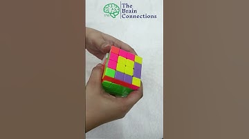 "Solve the 4x4 Rubik’s Cube in 10 Minutes! | Easy Step-by-Step Tutorial 🧩✨"#thebrainconnections