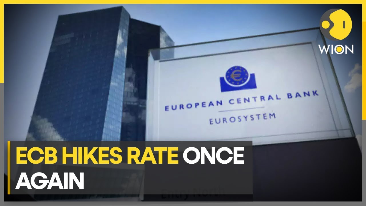 European Central Bank hikes rates from 3.5% to 3.75% | Latest World News | WION