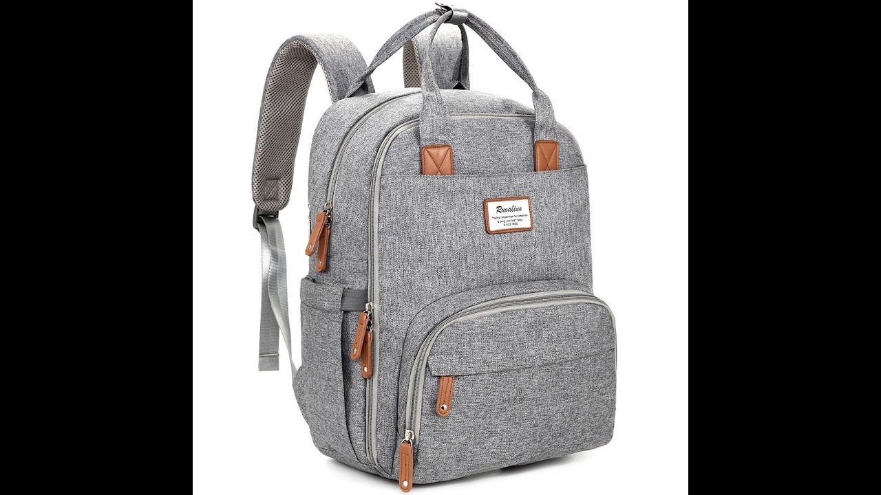 Diaper Bag Backpack, RUVALINO Multifunction Travel Back Pack Maternity