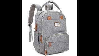 Diaper Bag Backpack, RUVALINO Multifunction Travel Back Pack Maternity Baby Changing Bags