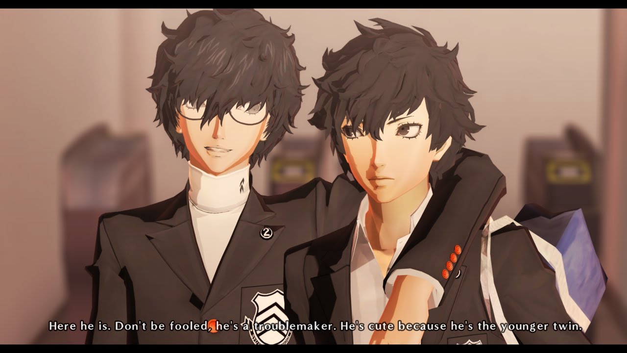 pix P5 Ren Or Akira persona 5 twin au comic dub akira and ren amamiya kurusu