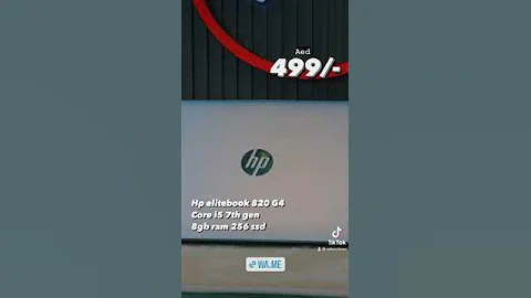 HP ELITEBOOK 820 G5 i5 7TH GEN 8GB RAM 256GB SSD