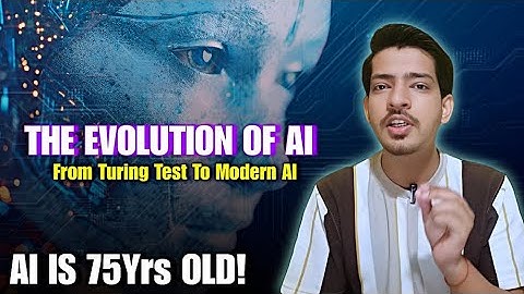 The Evolution of Artificial Intelligence (1950–2025) | From Turing Test to Modern AI