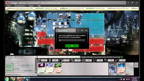 Android: Netrunner The Professor vs HB Glacier OCTGN