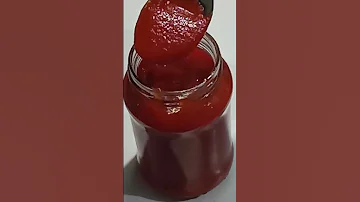 Homemade Tomato Ketchup /Sauce Recipe #shorts