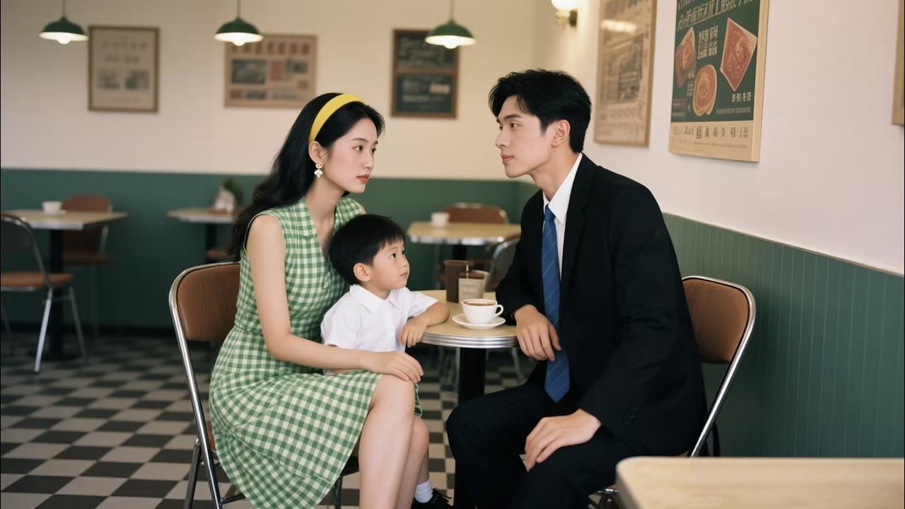 女人為改嫁帶娃相親，沒想到本以為的醜八怪竟是年輕帥氣的總裁，還是暗戀她的青梅竹馬！#短劇 #逆襲 #反轉 #甜寵 #總裁