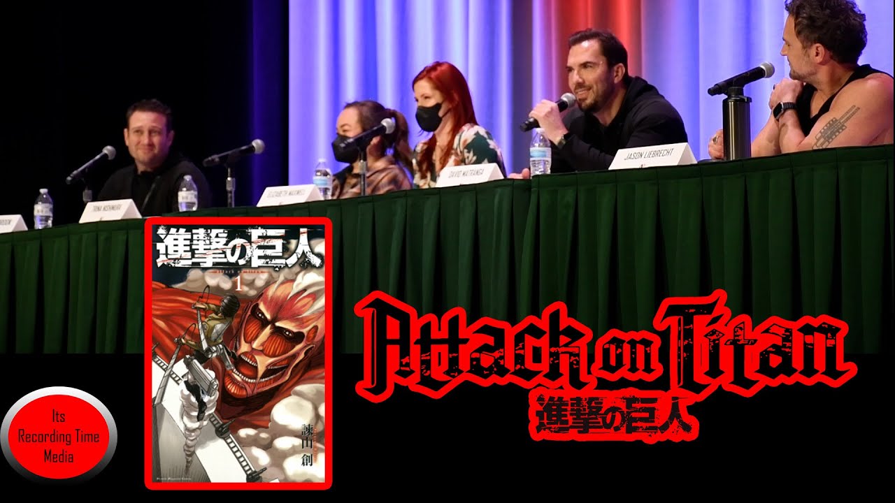 Anime Pasadena 2022: Attack on Titan Panel