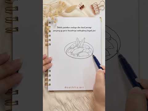 Tutorial Gambar Kolak Aesthetic @cathfloart