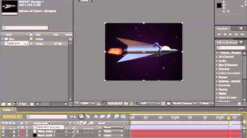Adobe After Effects CS4 Tutorial 18   Transparency