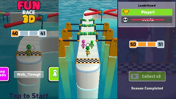 Fun Race 3D New Update| Part 2 | Level (40 - 50) Gameplay Walkthrough (Android, IOS)