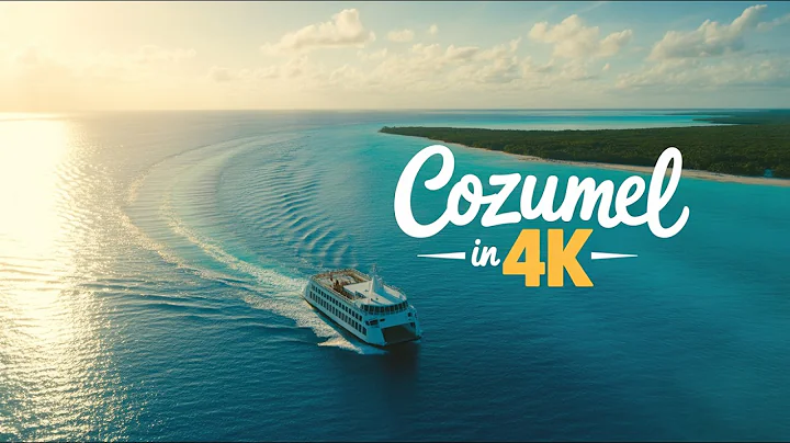 Playa del Carmen to Cozumel in 4K | Ferry Ride, Coral Reefs & Hidden Beaches (Cinematic Travel)