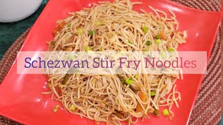 Schezwan Stir Fry Noodles Recipe || रेस्टोरेंट स्टाइल नूडल्स || noodles chinese chinesefood yt