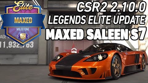 CSR RACING 2 - 2.10.0 - Elite Update - Max Saleen S7 - Long Play | PhillyTCG