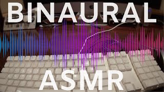 feverish mechanical keyboard typing  - 3D binaural ASMR screenshot 1