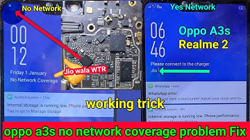 oppo a3s no network coverage problem Fix | realme 2 no network coverage solution 100%