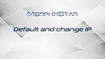 Default and change IP