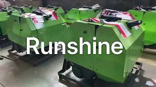 Mini Round Baler MP 550 TPL in action Runshine机械