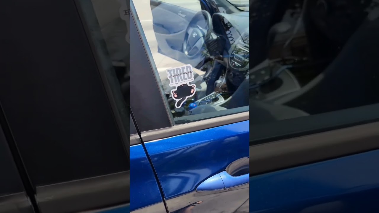 Come get a car wash with me and test how weatherproof my stickers really are! 🙌🏼 